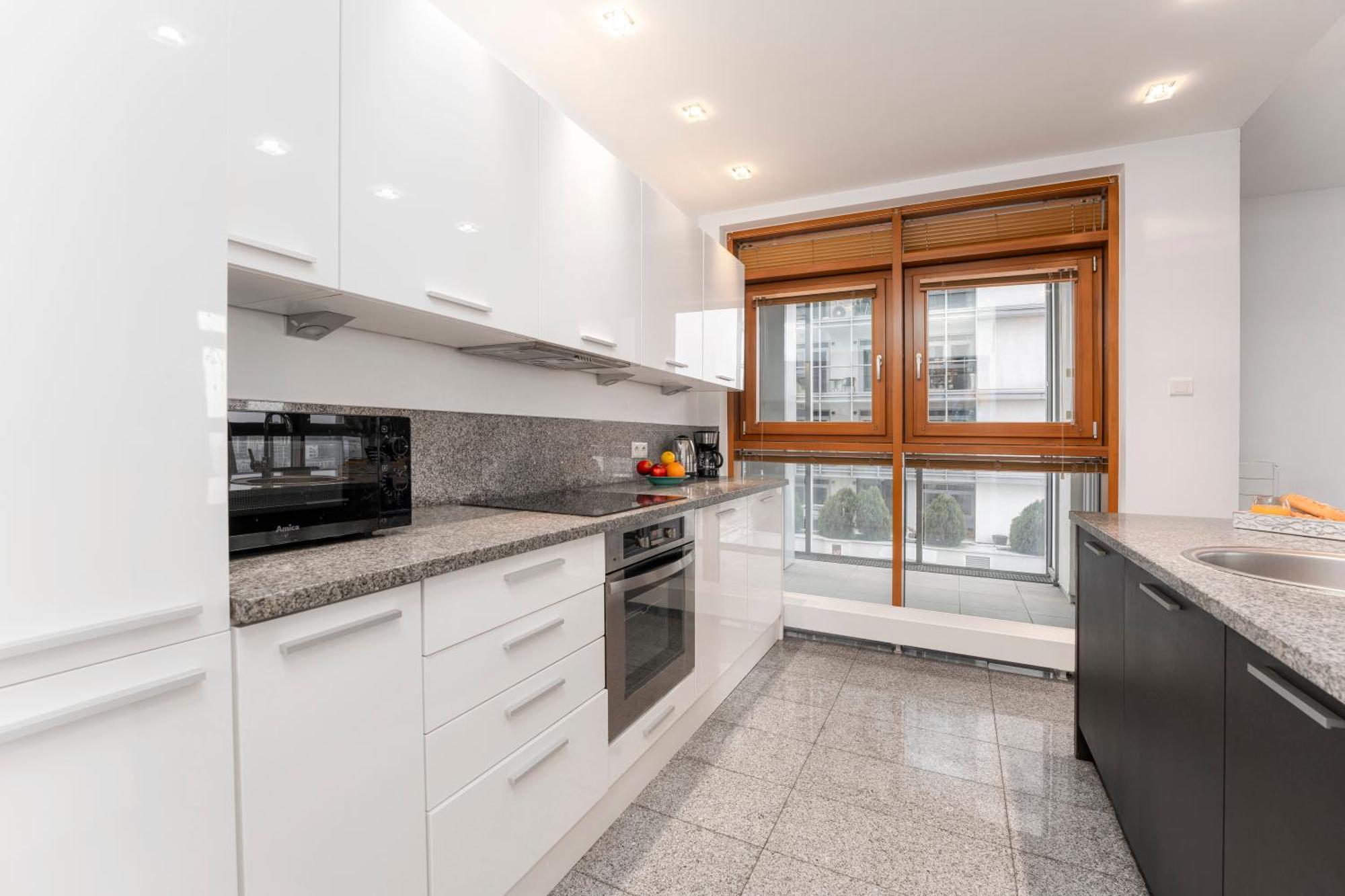 Apartment Old Money Tower Panoramiczny Widok Z 8 Pietra Garaz Arkadia Westfield Metro Gdanska *